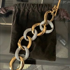 Michael Kors Gold Glitter Chain Bracelet